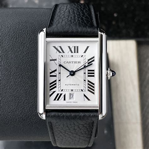 tank cartier noir